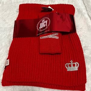 Juicy By Juicy couture women’s scarf and headband set